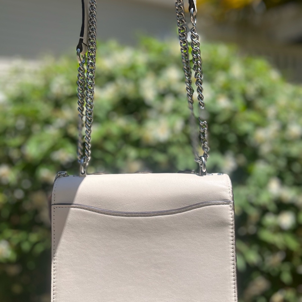 Coach Mini Klare Crossbody Chalk With Floral Appliqué *Brand New* With Tags - Picture 15 of 16